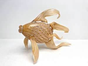 lot 222 image: Beautiful Large Hand Blow Art Glass Fish Sculpture