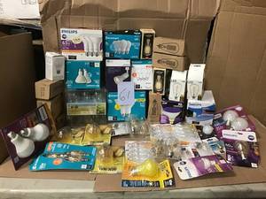MIX LOT OF EcoSmart 90-Watt Equivalent PAR38 Dimmable Energy Star Flood LED Light Bulb Bright White & ETC.