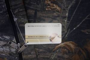 lot 31 image: Neets Brand Mossy Oak Break Up Camo Cross Bow Case