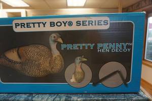 lot 149 image: Carry Lite Pretty Boy Series Pretty Penny Hen Turkey Decoy