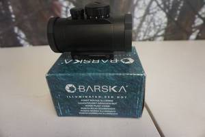 lot 446 image: Barska 1 x 42mm Illuminating Red Dot Scope