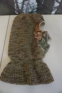 lot 483 image: Full Face Stocking Cap With Camo Facial Design
