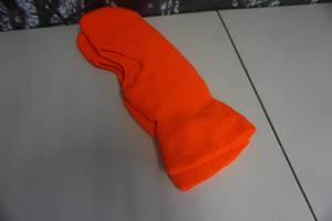lot 479 image: 2 -  Full Face Knit Blaze Orange Stocking Caps