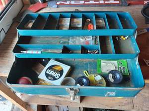 lot 32 image: Tackle Box With Contents