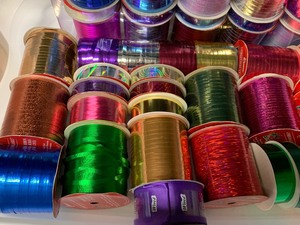lot 176 image: Lot of Curling Ribbon with Tote