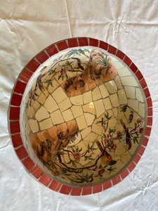 lot 11 image: Lovely Mosaic Bowl