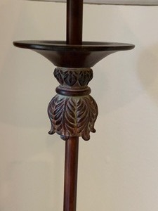 lot 74 image: Tall Decorative Desk Lamp