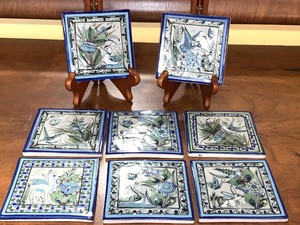 lot 166 image: Mexican Pottery Tiles