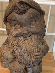 lot 229 image: Adorable Cement Gnome