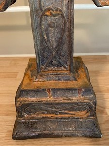 lot 231 image: Decorative Cross Statue