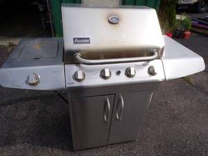 Aussie Ulura Elite 4 Grill with Side burner