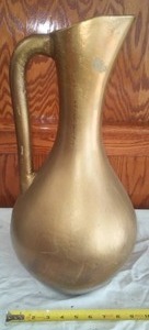 lot 10 image: Urn, pot, vase 20 tall, pitcher.