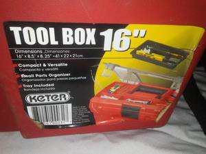 lot 52 image: Toolbox & Milwaukee tool Bags.