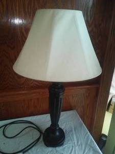 lot 115 image: Exterior table lamp  excellent.