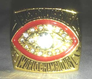 lot 144 image: Washington Redskins Super Bowl Ring