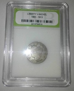 lot 149 image: Liberty V nickel 1883-1913