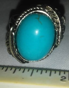lot 155 image: Turquoise Ring