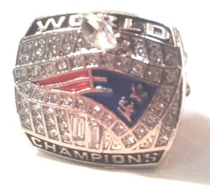 lot 188 image: New England Patriots Super Bowl Ring
