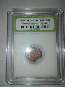 lot 215 image: Roman Coin Constantine the Great 330 AD