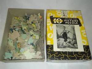 lot 224 image: Jigsaw Puzzle WWI era,