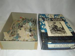lot 226 image: Big 10 Jigsaw Puzzle WWI Era,