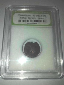 lot 25E image: Roman Coin Constantine the Great circa  330 AD