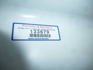 lot 18 image: Hisense Refrigerator # 133679