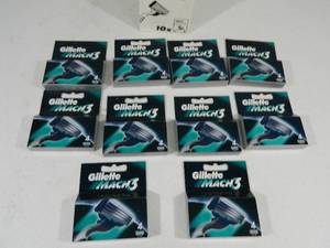 lot 60 image: 40 New Gillette Mach 3 Razor Cartridges