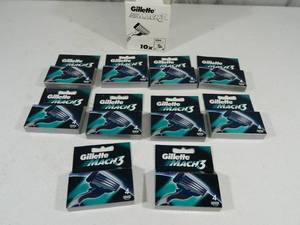lot 61 image: 40 New Gillette Mach 3 Razor Cartridges