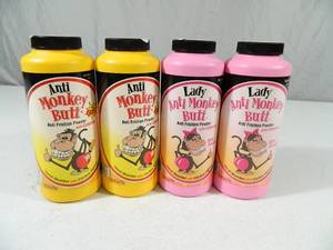 lot 66 image: 4 New Bottles of Anti Monkey Butt