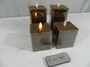 lot 133 image: 4 Luminara Flameless Candles