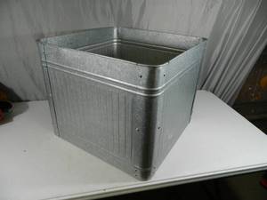 lot 5 image: New Galvanized Raised Garden Bed