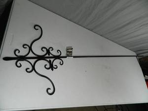 lot 7 image: New Double Shepherd Hook Plant Hanger