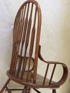 lot 78 image: Ornate Rocking Chair