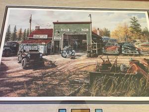 lot 110 image: Precious Metals Framed Art By Ken Zylla