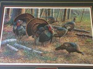 lot 164 image: Spring Strut Framed Art