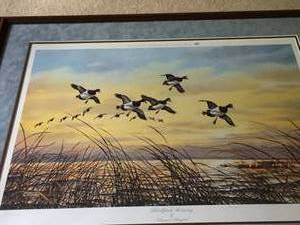 lot 169 image: Blackjack Morning Framed Art