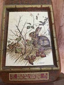 lot 153 image: 1978 Jim Beam Rabbit Decanter