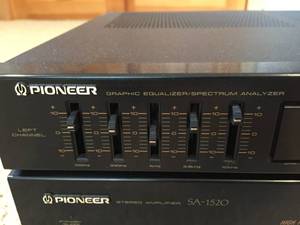 lot 176 image: Pioneer Graphic Equalizer  Spectrum Analyzer