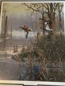 lot 185 image: After The Thaw Framed Art
