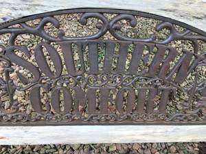 lot 199 image: Southern Comfort Garden Bench