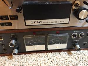 lot 211 image: TEAC Reel To Reel Tape Player
