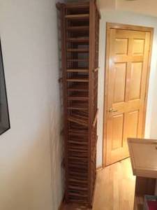 lot 221 image: Wooden Wine Rack