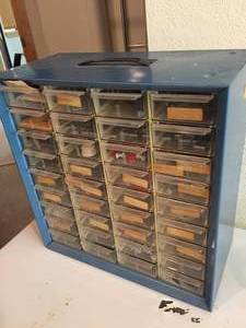 lot 233 image: Organizer With Some Hardware