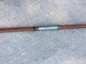 lot 244 image: Vintage 12 foot Bamboo Fishing Pole