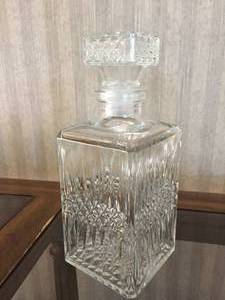 lot 263 image: Two GlassCrystal Decanters