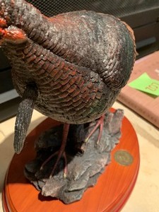 lot 208 image: National Wild Turkey Federation Statue