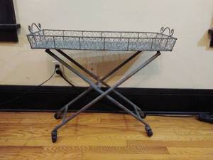 Collapsible Metal Teacart