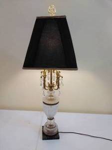 Chandelier Style Tabletop Lamp