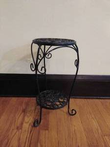 Wrought Iron Plant Stand